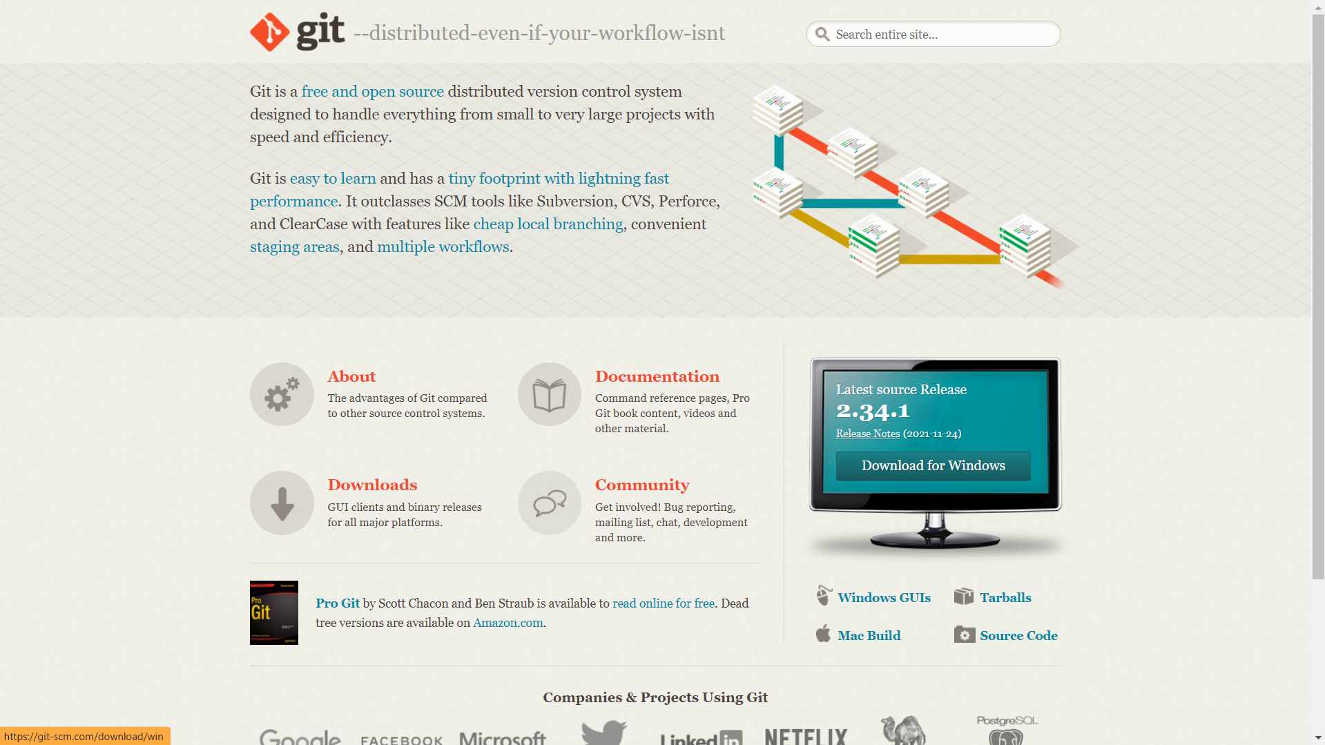 Download git