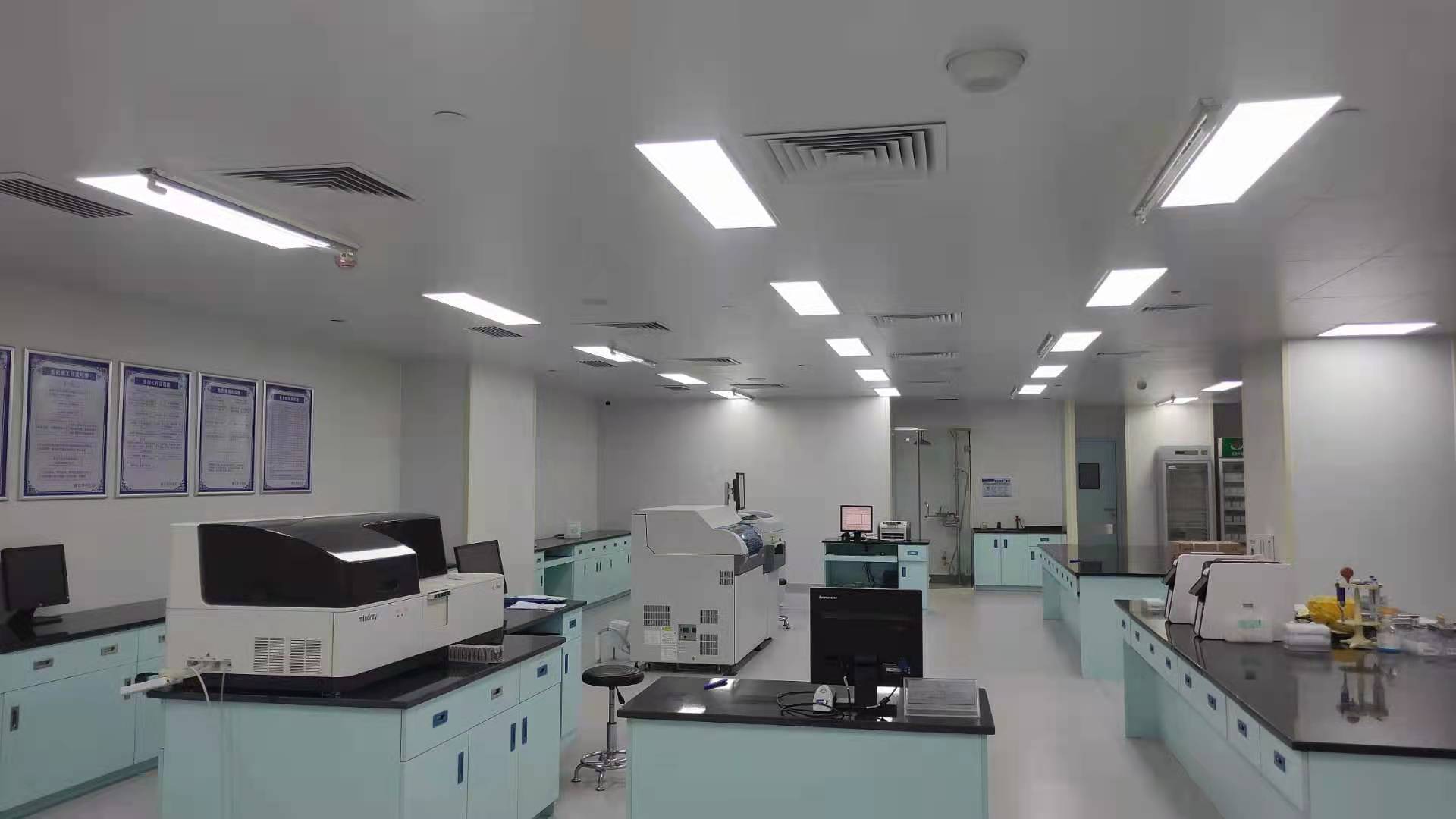 LED净化灯品牌 君硕洁净灯 实验室洁净照明案例