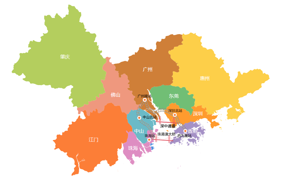 [疑问]  【发单】自适应HTML单页开发，绘制粗略的省市地图，有演示