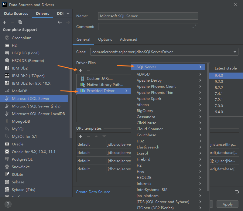 Java idea jdbc sql server hibiki shu 