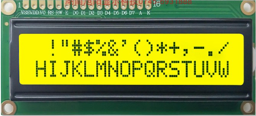 LCD1602字符型液晶显示器