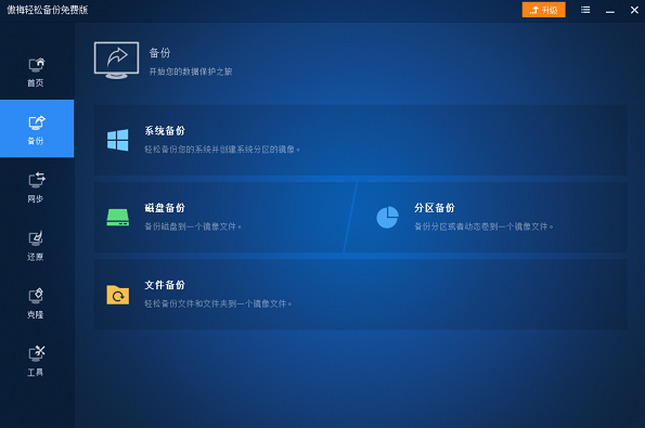 輕松備份