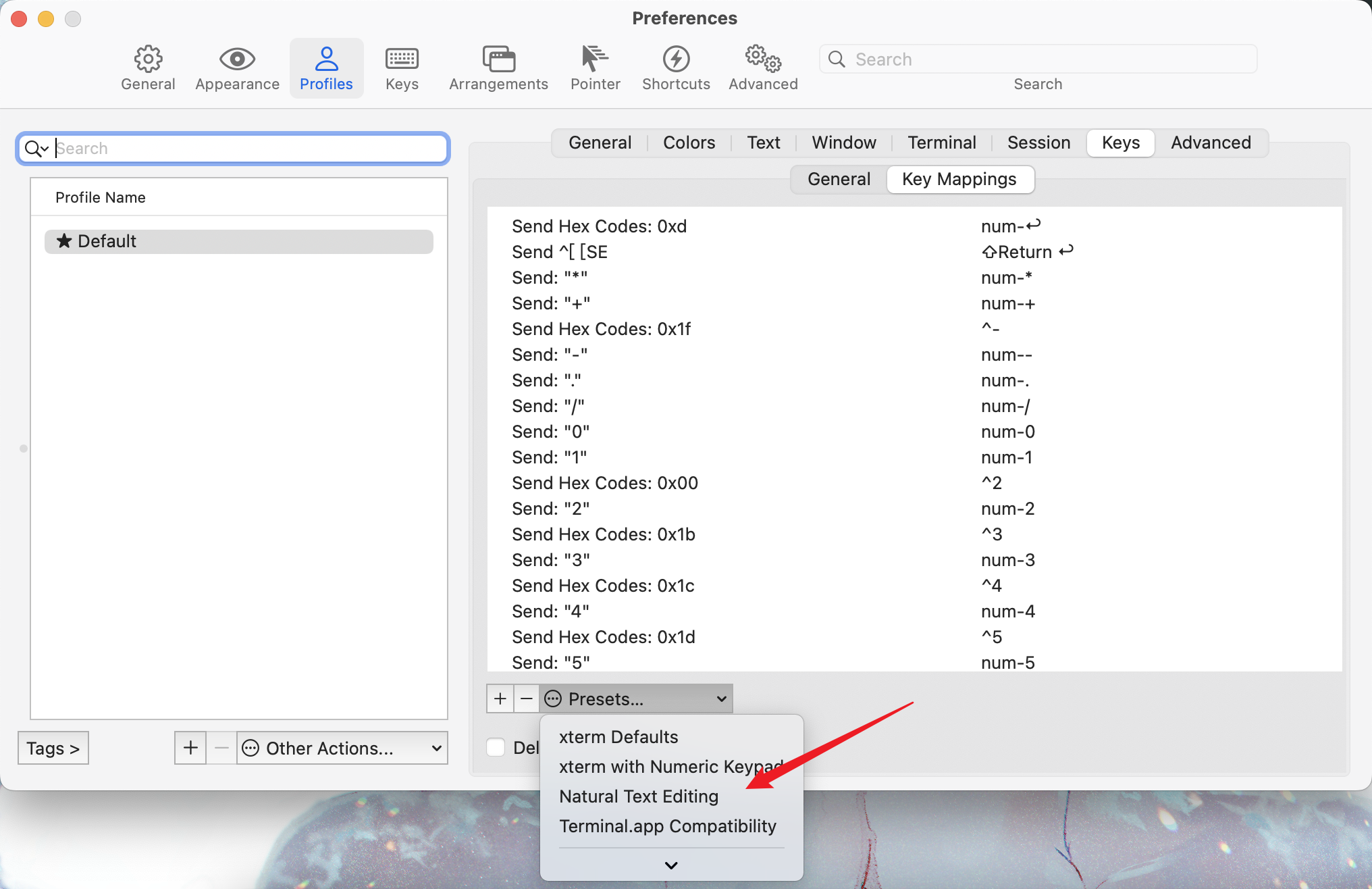 Key Mappings