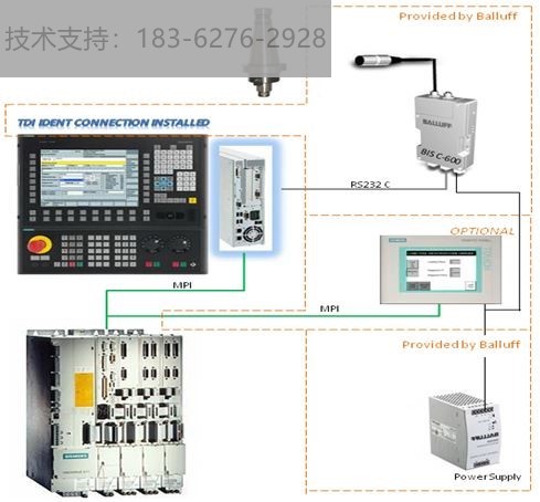 巴鲁夫RFID 8D0DSL刀具寿命管理巴鲁夫刀补写入方法巴鲁夫RFID FANUC 应用