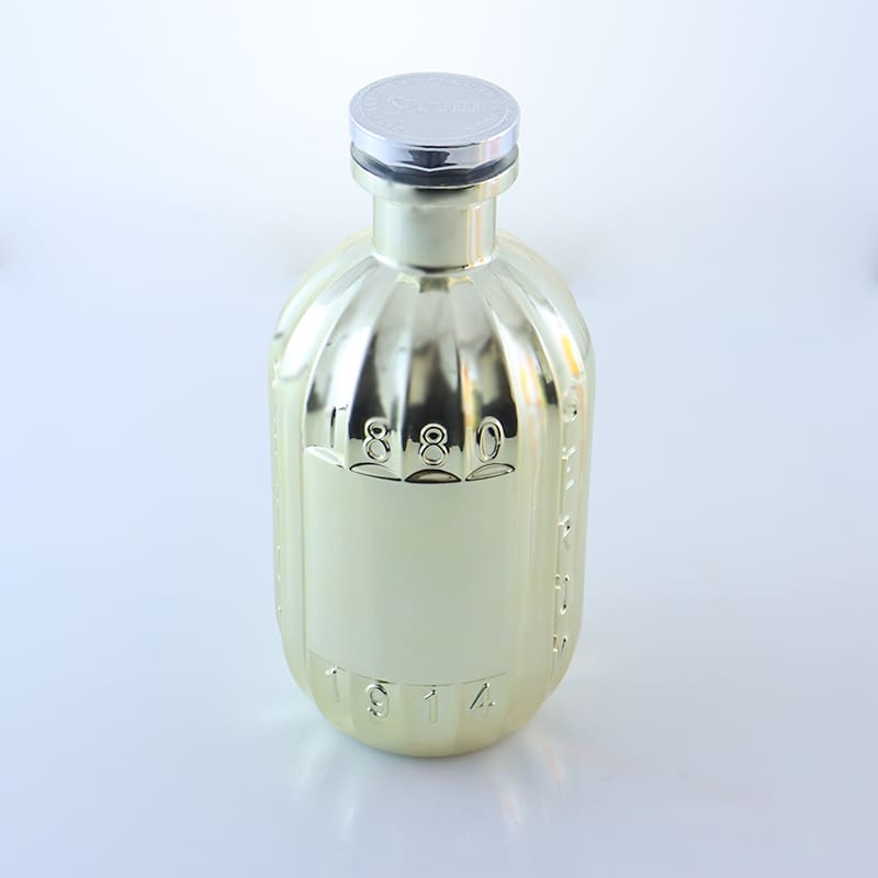Glass Bottle With Gem Section