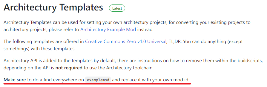Architectury Templates