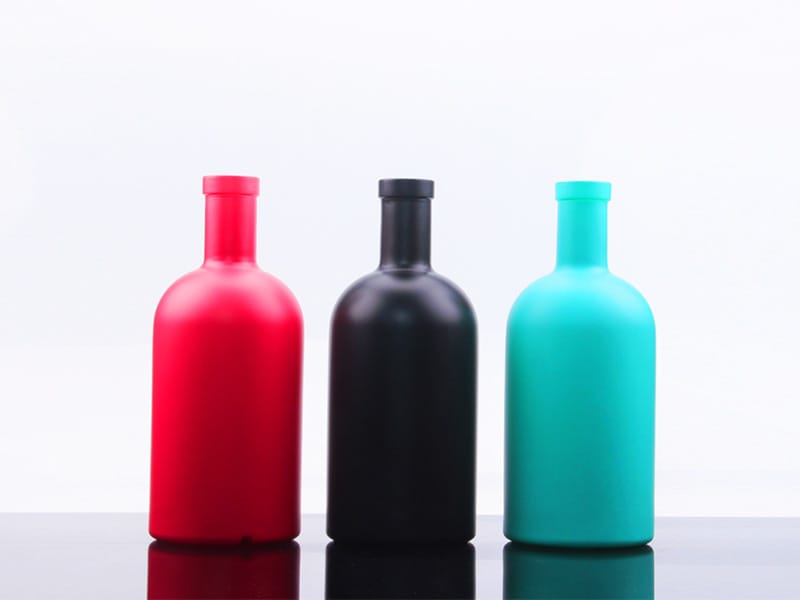 Glass Bottle Manufacturer's Bottle Spraying Method