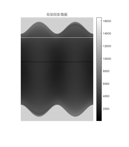 原始投影数据