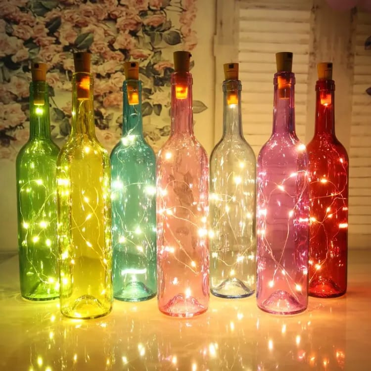 decorative glass bottles