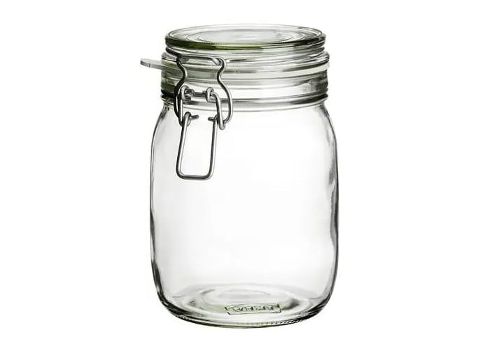 flip top jars