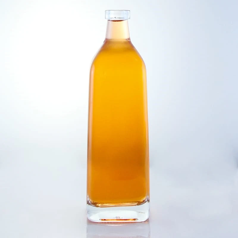 700ml unique shape hot sale vodka bottle 
