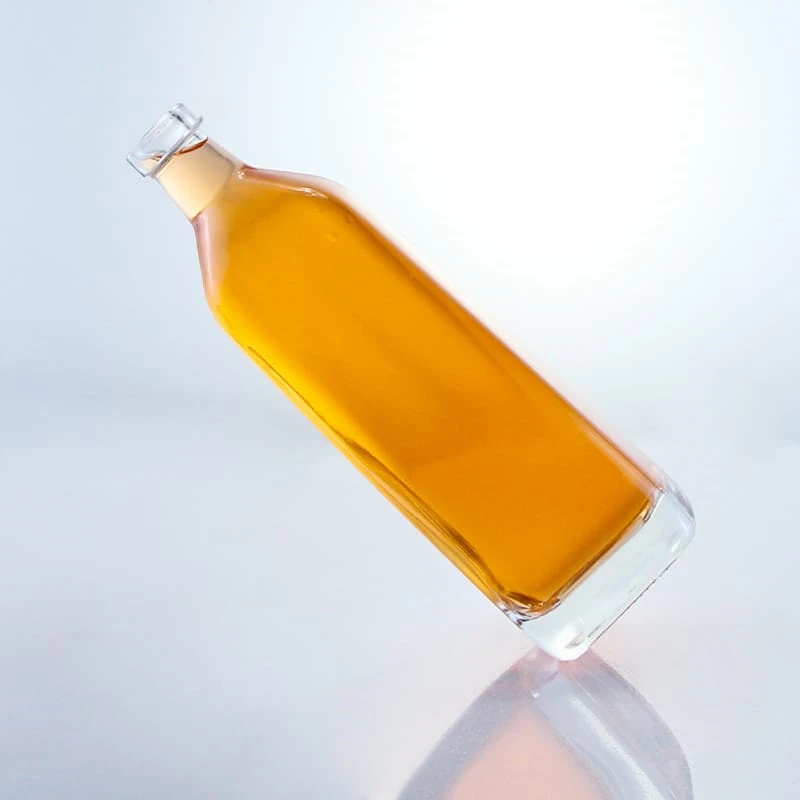 700ml unique shape hot sale vodka bottle 