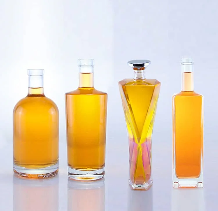 Custom alcohol bottles appearance printing technology