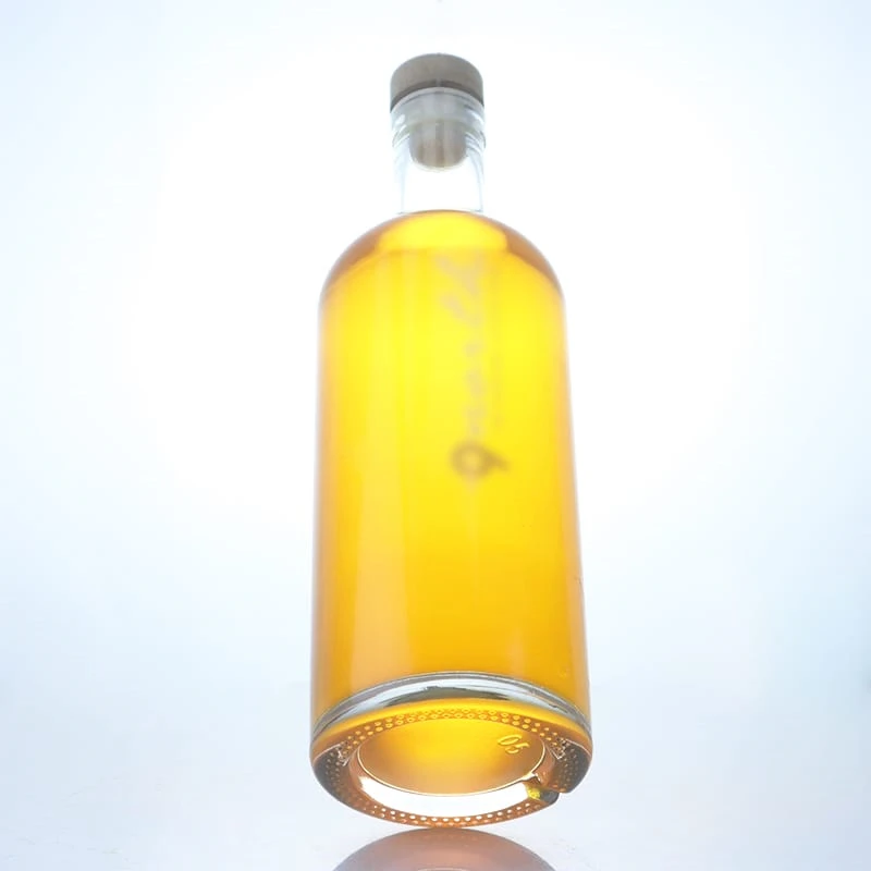 298-500ml 750ml in stock super flint decal round liquor bottle