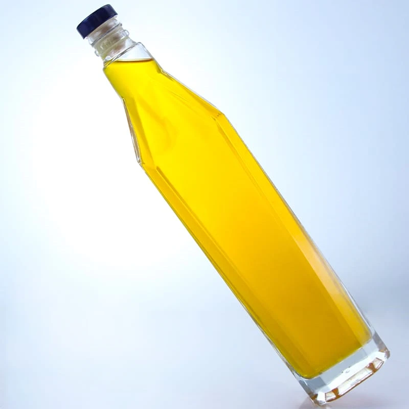 square bottom design shoulder guala cap 375ml bottle