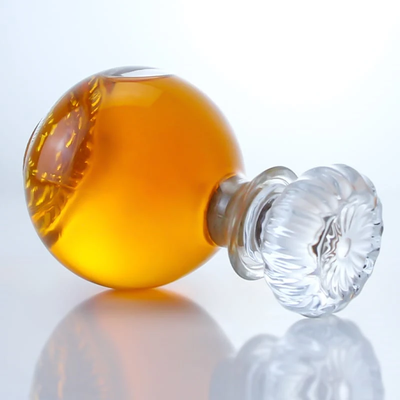 round jar shape used for spirit and liquor 100ml 