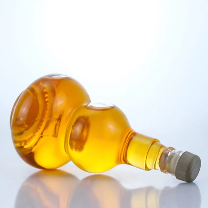 gourd shape tequila bottle 250ml 1.75L in stock 