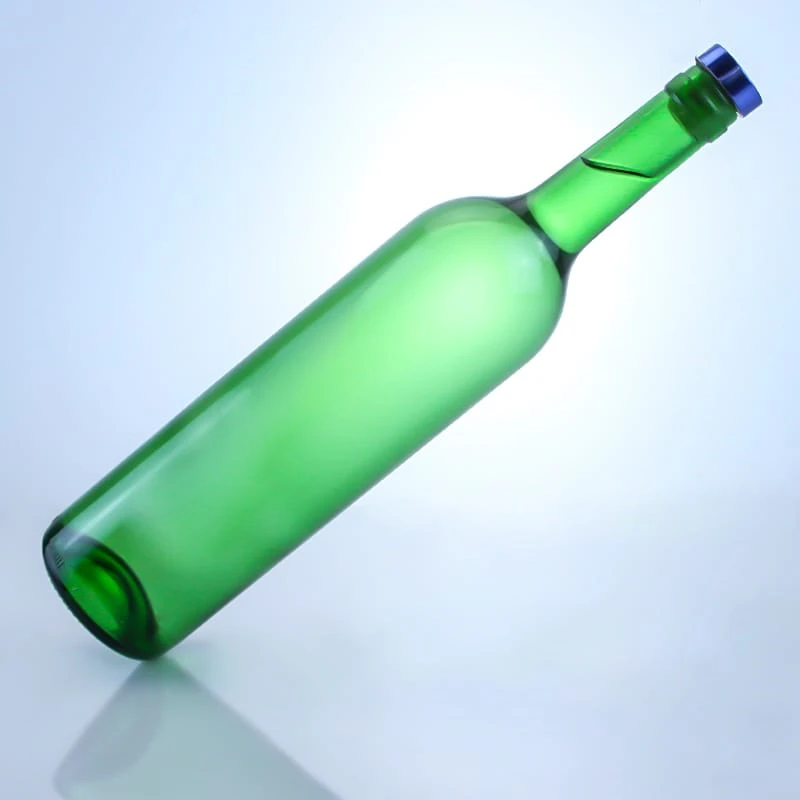 hot sale green wine bottle in stock 