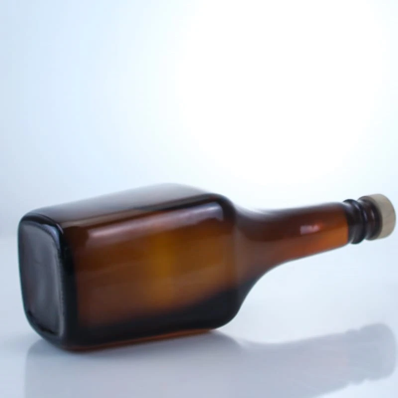 510-High end amber glass bottle for beers