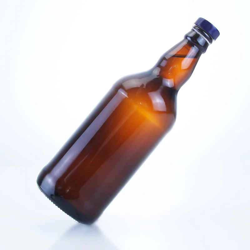 506-New trends 500ml amber beer glass bottles