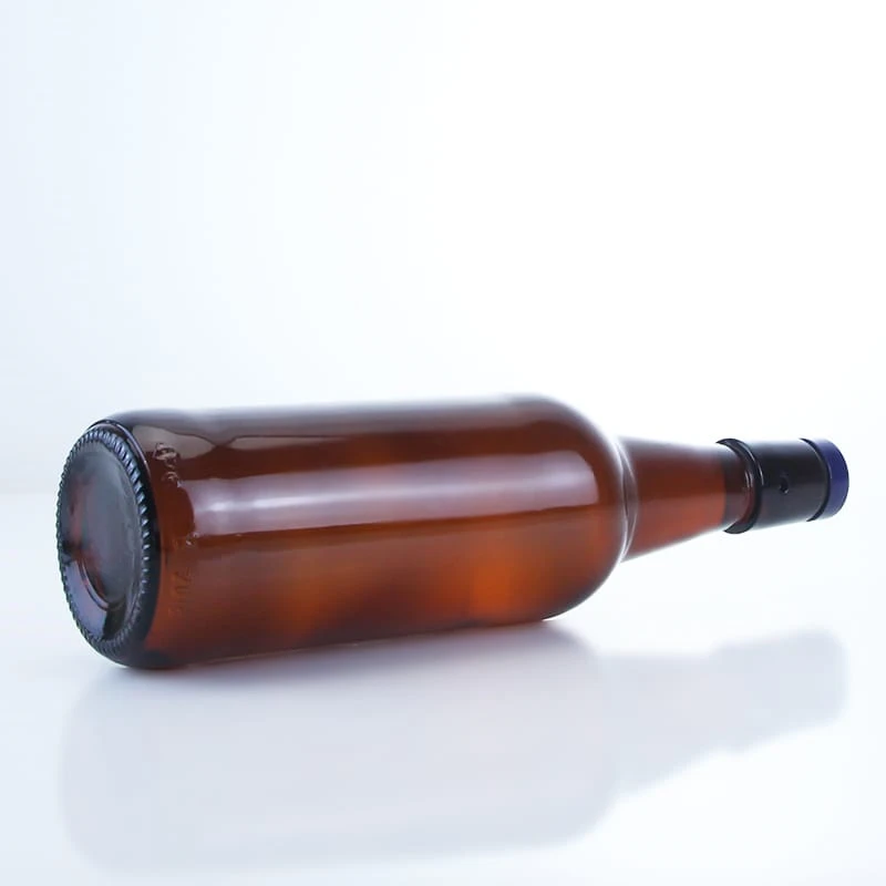471-330ml amber beer glass bottles with swing top