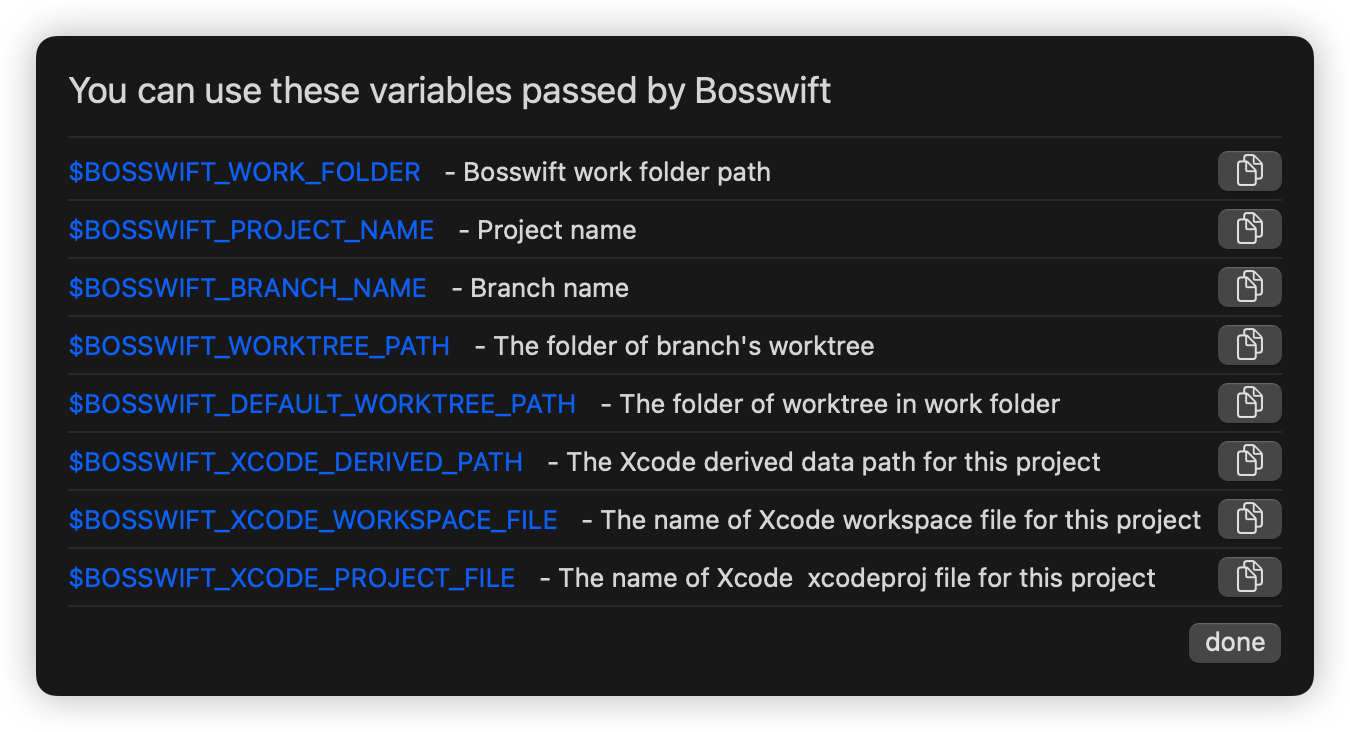 bosswift-command-glossary