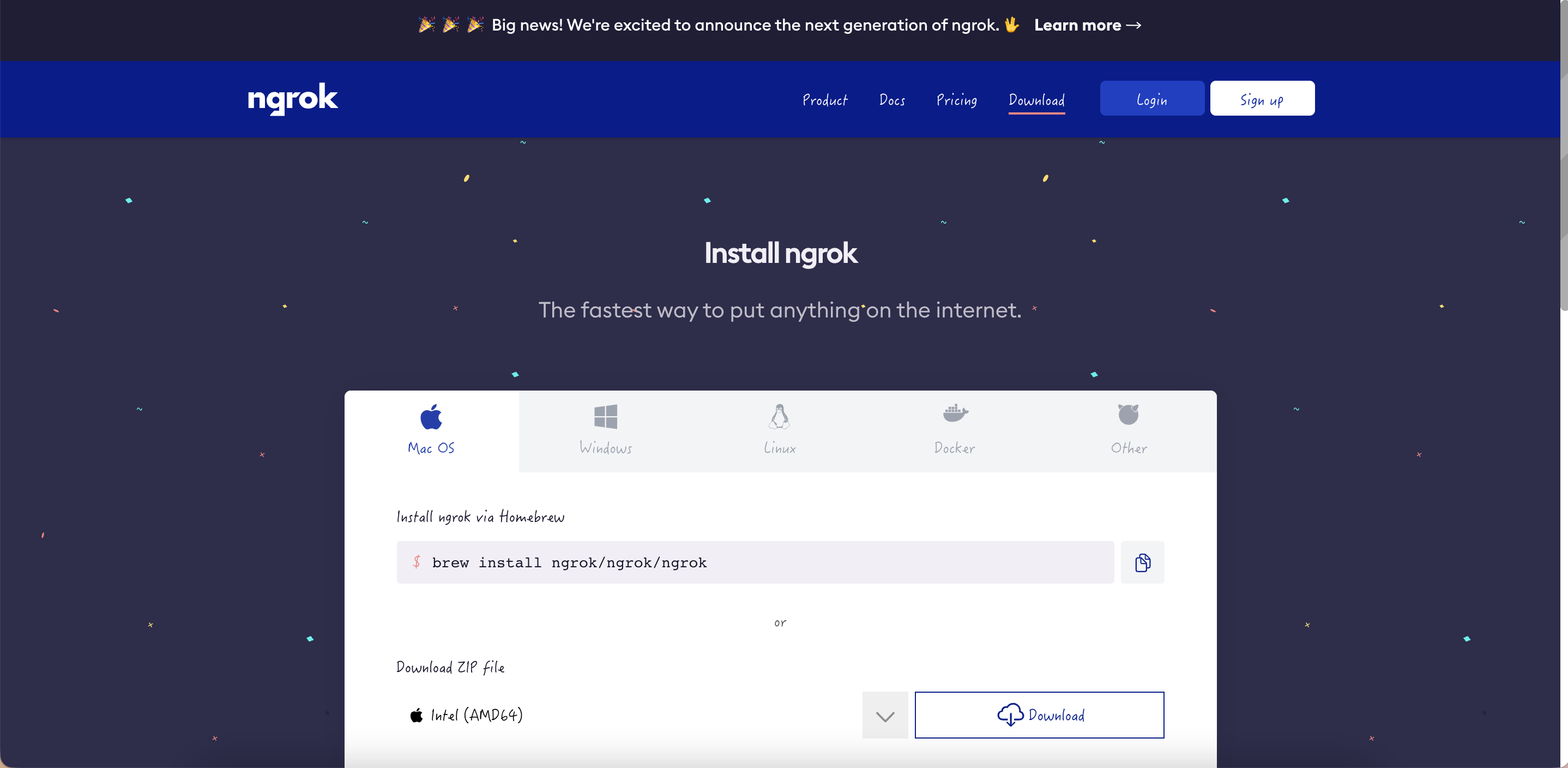 Mac设置外网访问本地项目