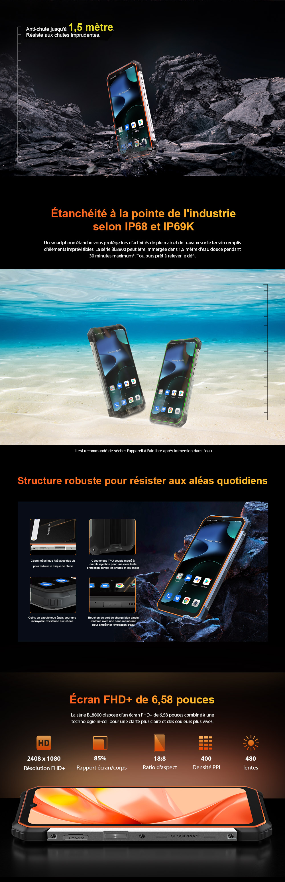 Blackview BL8800 Pro : -42% à saisir sur ce smartphone avec caméra thermique  - Le Parisien