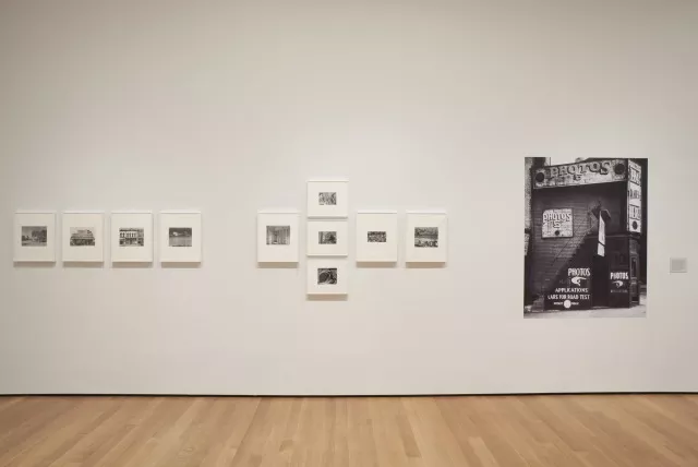 《美国影像》展览现场，MoMA，纽约