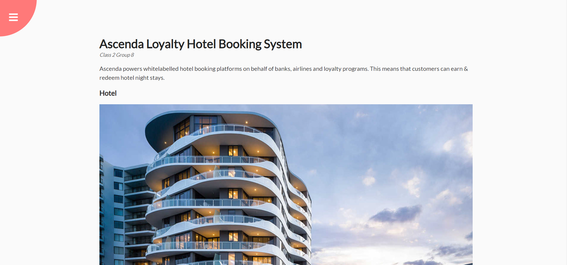 Ascenda Hotel Booking Project