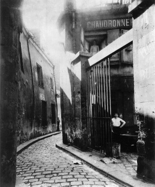 《Rue du Maure》，尤金.阿杰特，1908年