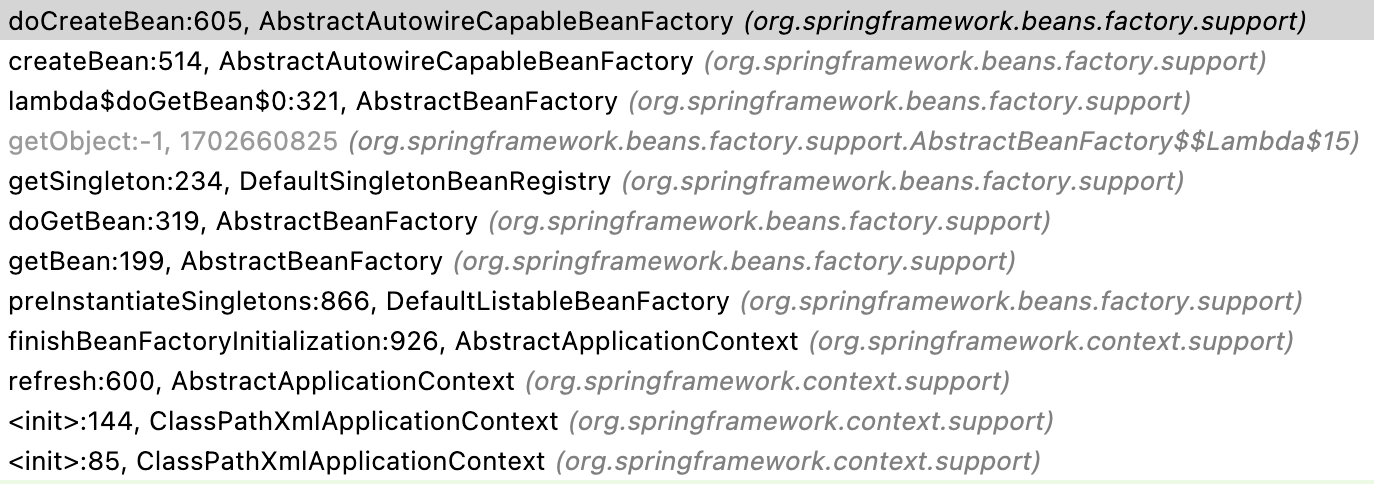 Bean 创建流程