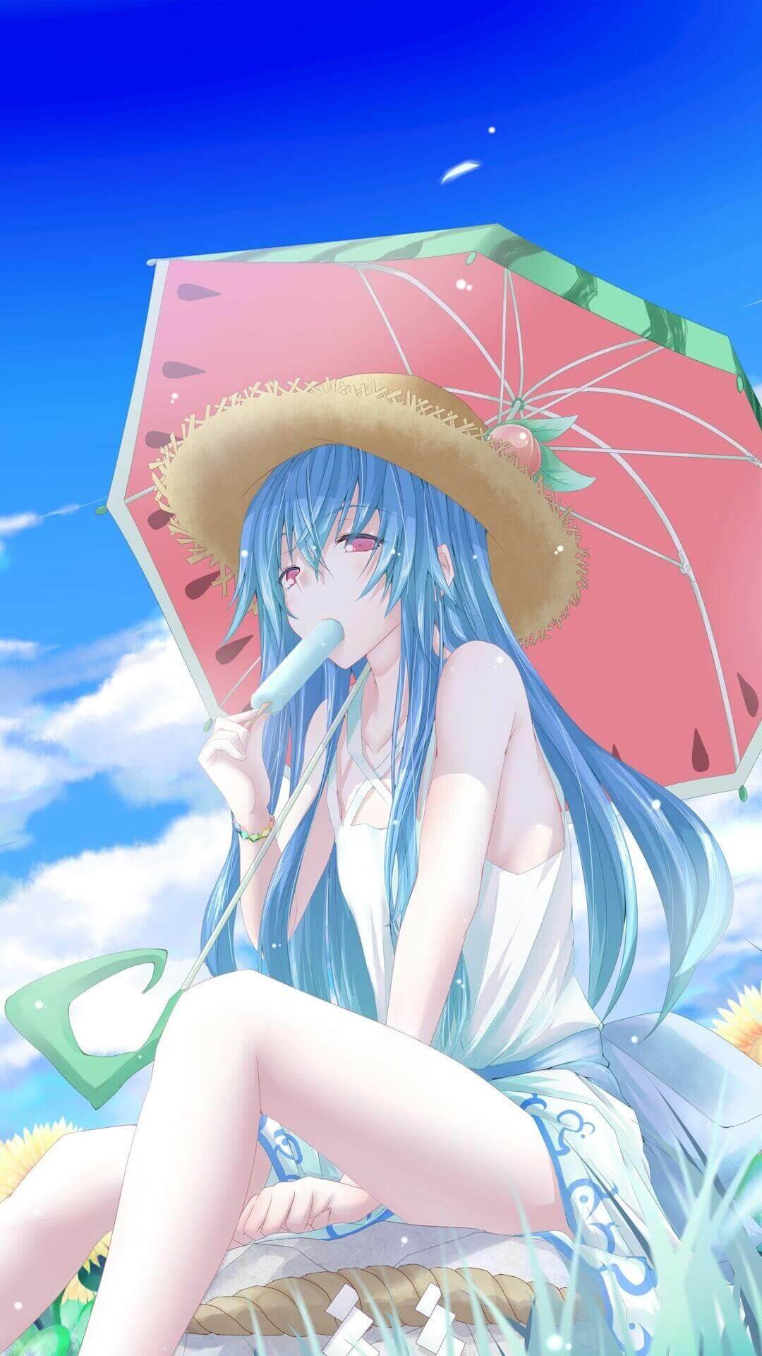 蓝发女孩 蓝发女孩