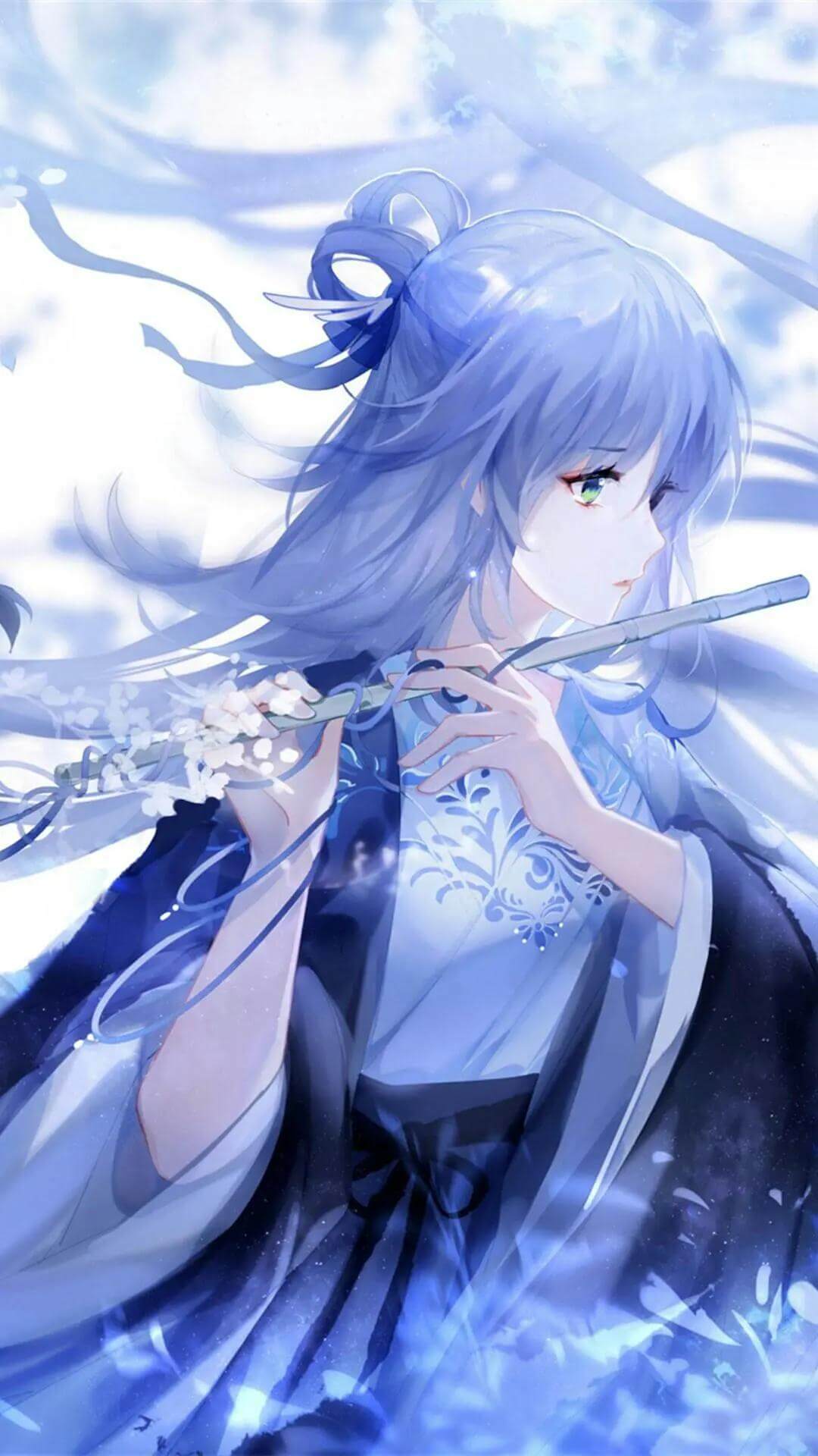 蓝发女孩 蓝发女孩