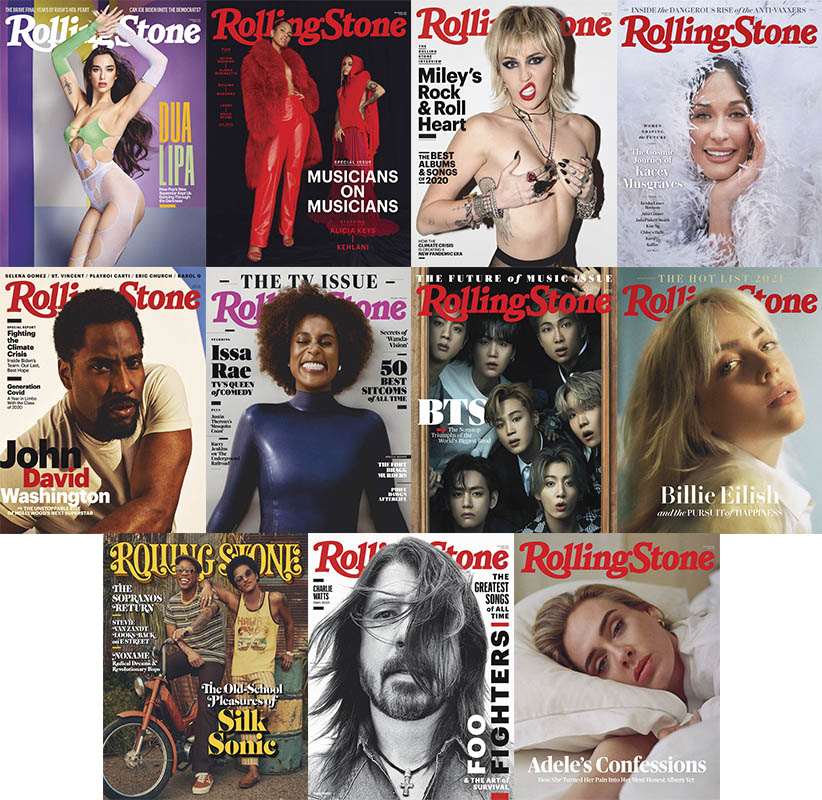 Rolling Stone - 滚石杂志 - 2021年合集打包下载