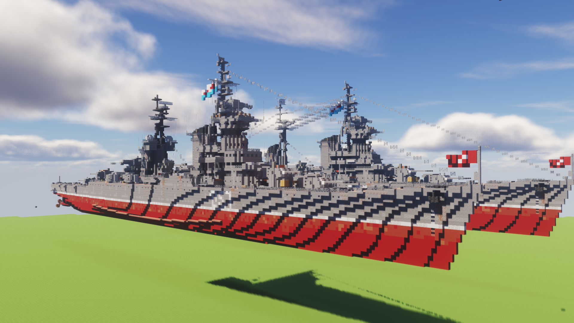 Soviet Cruiser Murmansk Minecraft Map