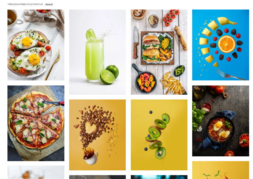 Foodiesfeed是一个专注美食图片素材的免费下载网站