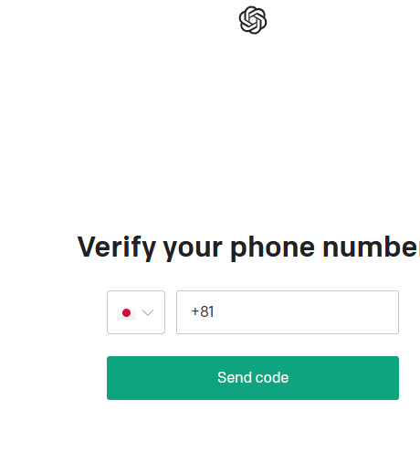chatgpt verify phone number