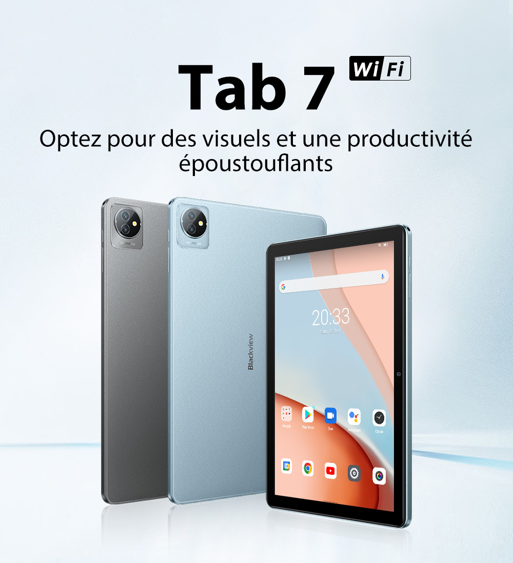 Tablette 8 Pouces 2023 Android 11 Tablet WiFi 2.4G/5G, Tablette Tactile  pour enfants, Noir : : High-tech