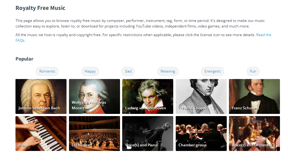 musopen-古典音乐下载网站