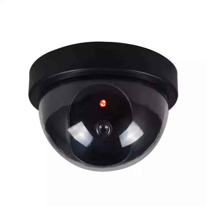 Generic Dummy Fake Security CCTV Dome Camera Flashing Red LED Light ...