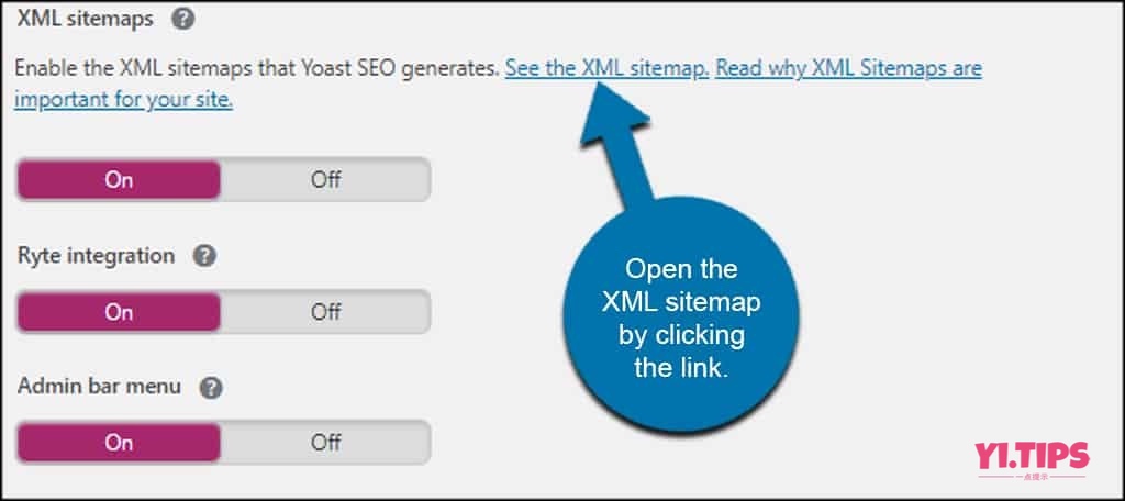 图片[7]-使用 Yoast SEO 创建 WordPress 站点地图-Yi.Tips