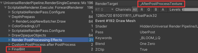 插入到AfterRendering