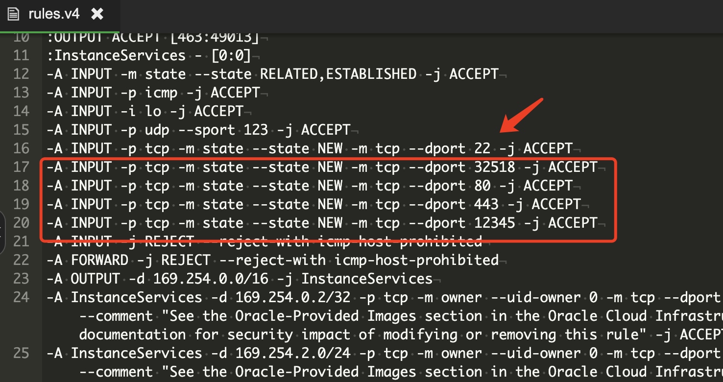 图片[3]-甲骨文Ubuntu、Centos服务器如何开启端口-Yi.Tips