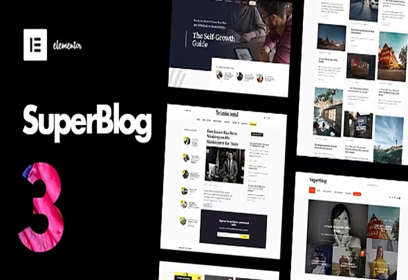 SuperBlog V3.5 破解版免费下载- 强大的博客和杂志主题 - Yi.Tips-Yi.Tips