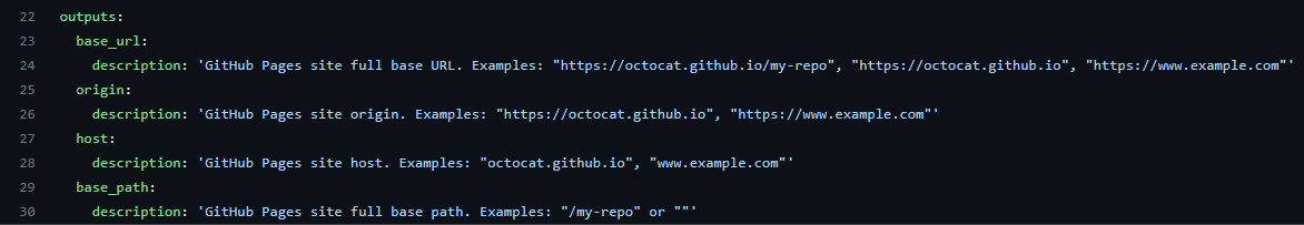 actions/configure-pages输出 actions/configure-pages输出