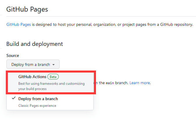 第二种来源——Github Action 第二种来源——Github Action