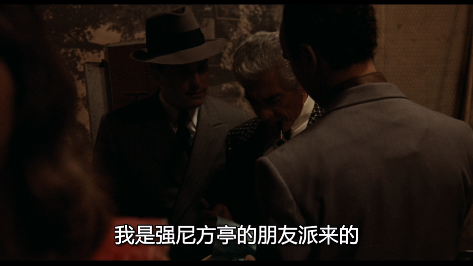 强尼是教父的养子，一位不怎么动武的律师