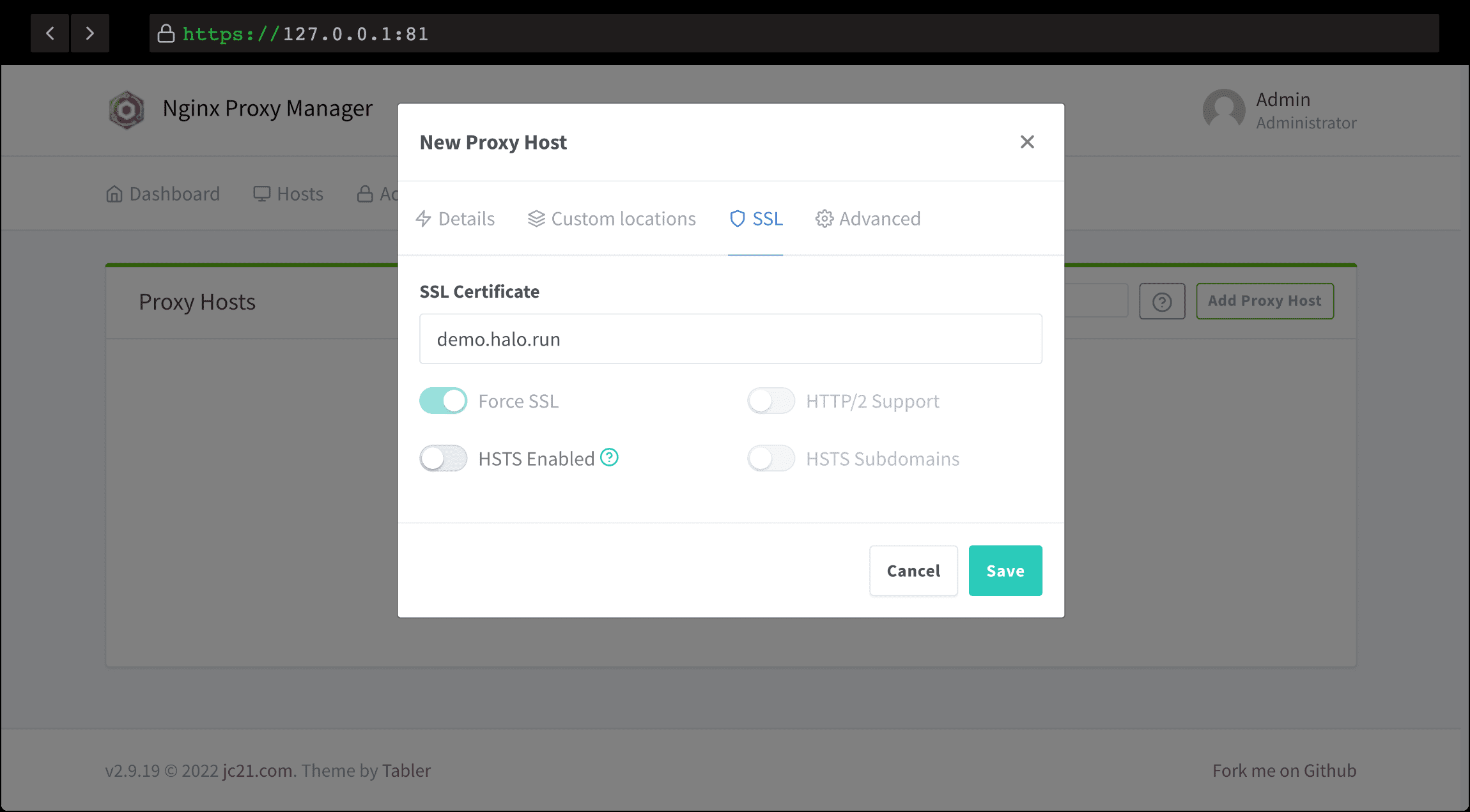 Nginx Proxy Manager 8