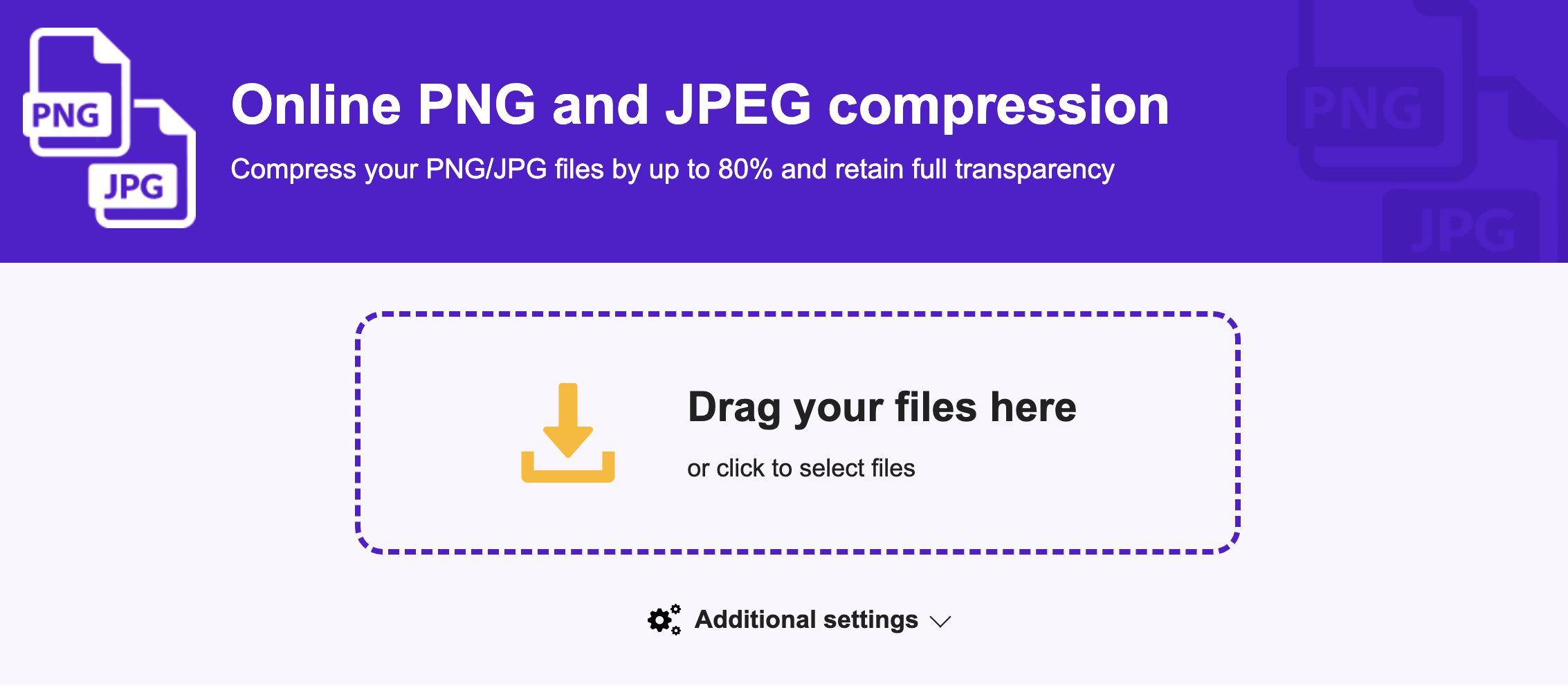 Compress PNG/JPG線上圖片壓縮利器